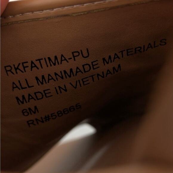 Nordstrom Rack Fatima Wedge Sandal Women's Tan Caramel Size US6M EU37 - Picture 7 of 11